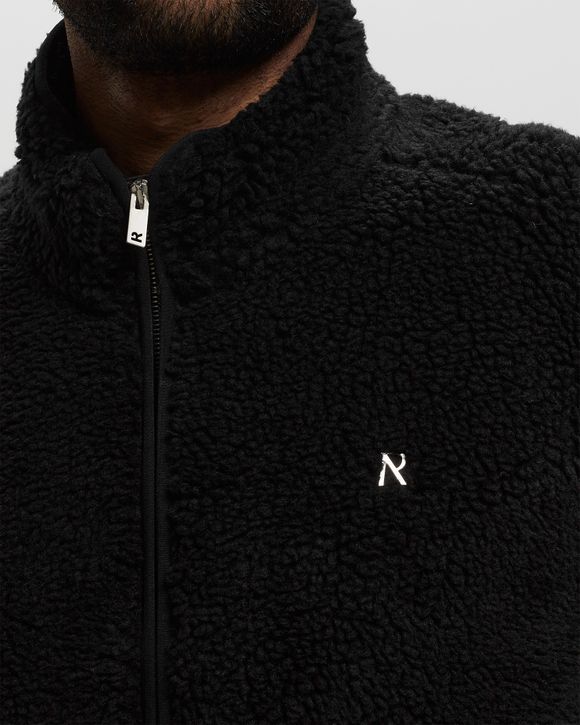 Represent FLEECE ZIP THROUGH Black - JET BLACK