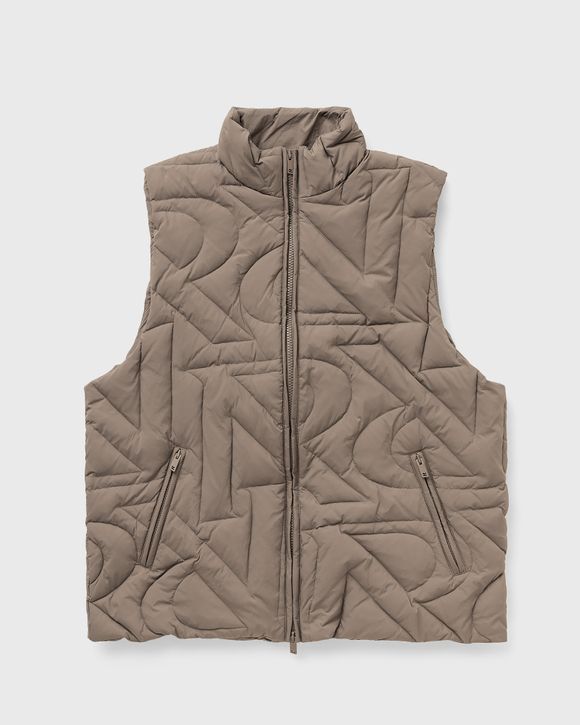 INITIAL QUILTED GILET