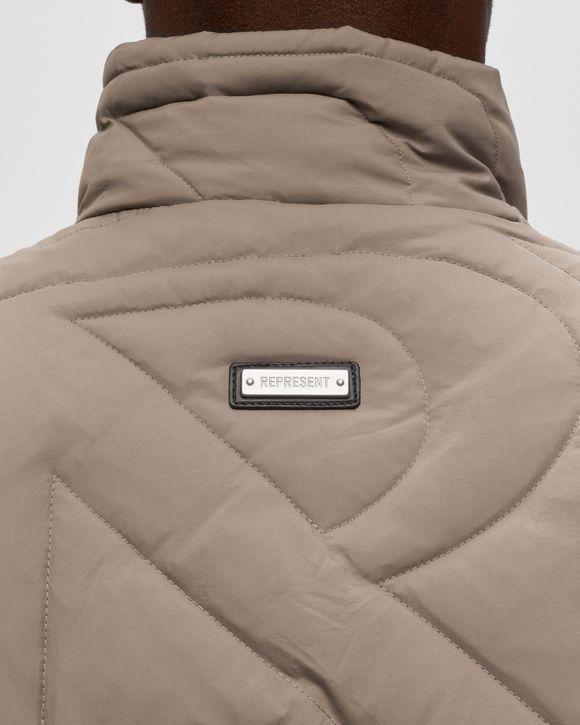 INITIAL QUILTED GILET