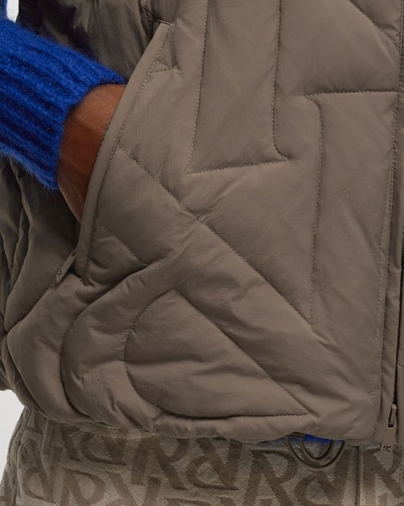 INITIAL QUILTED GILET