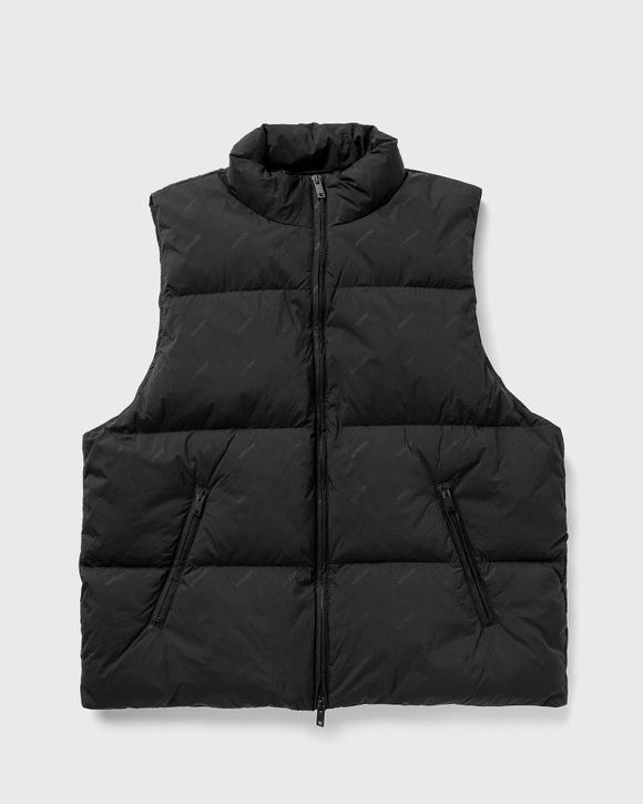 Black puffa gilet deals