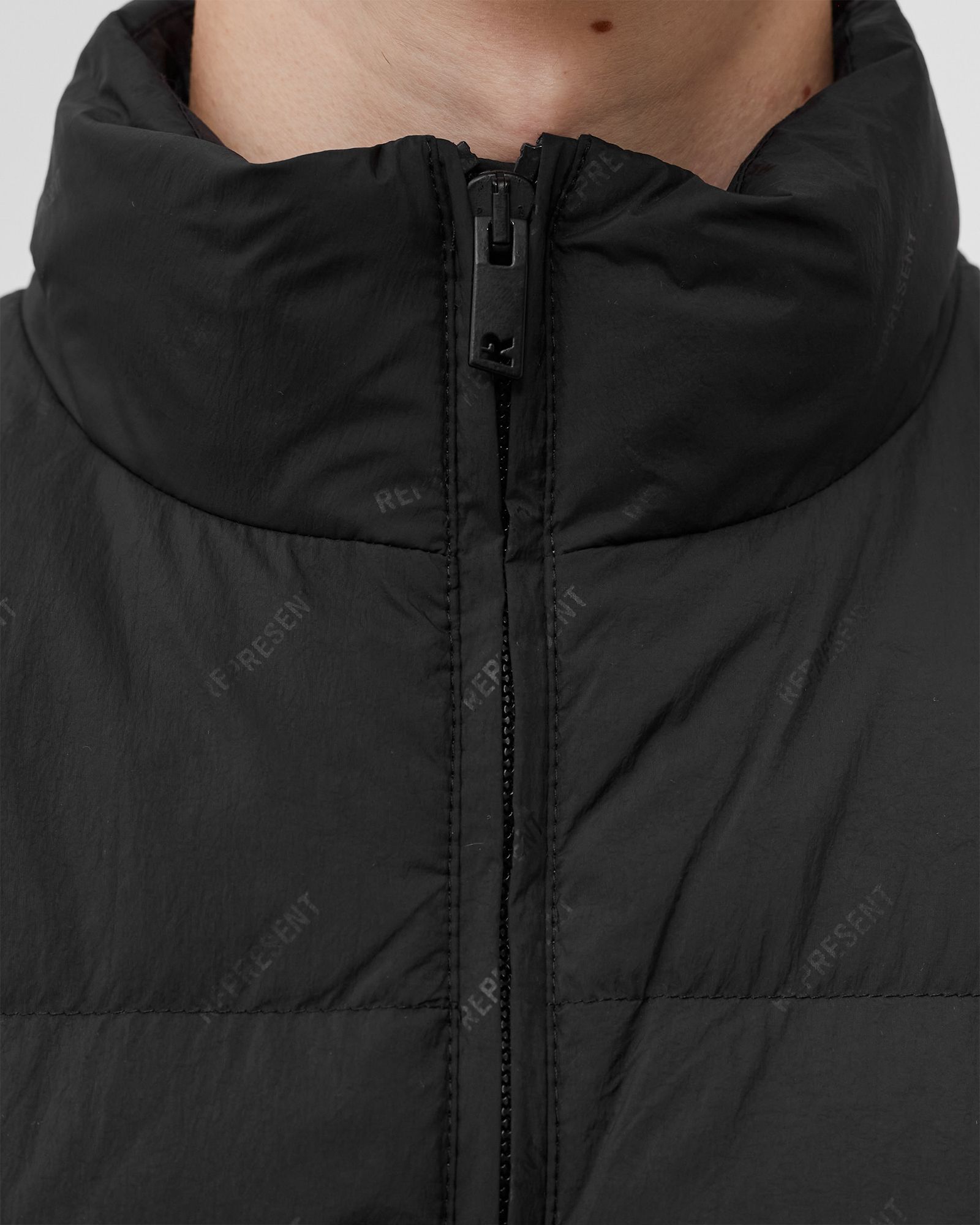 ALLOVER LOGO PUFFER GILET