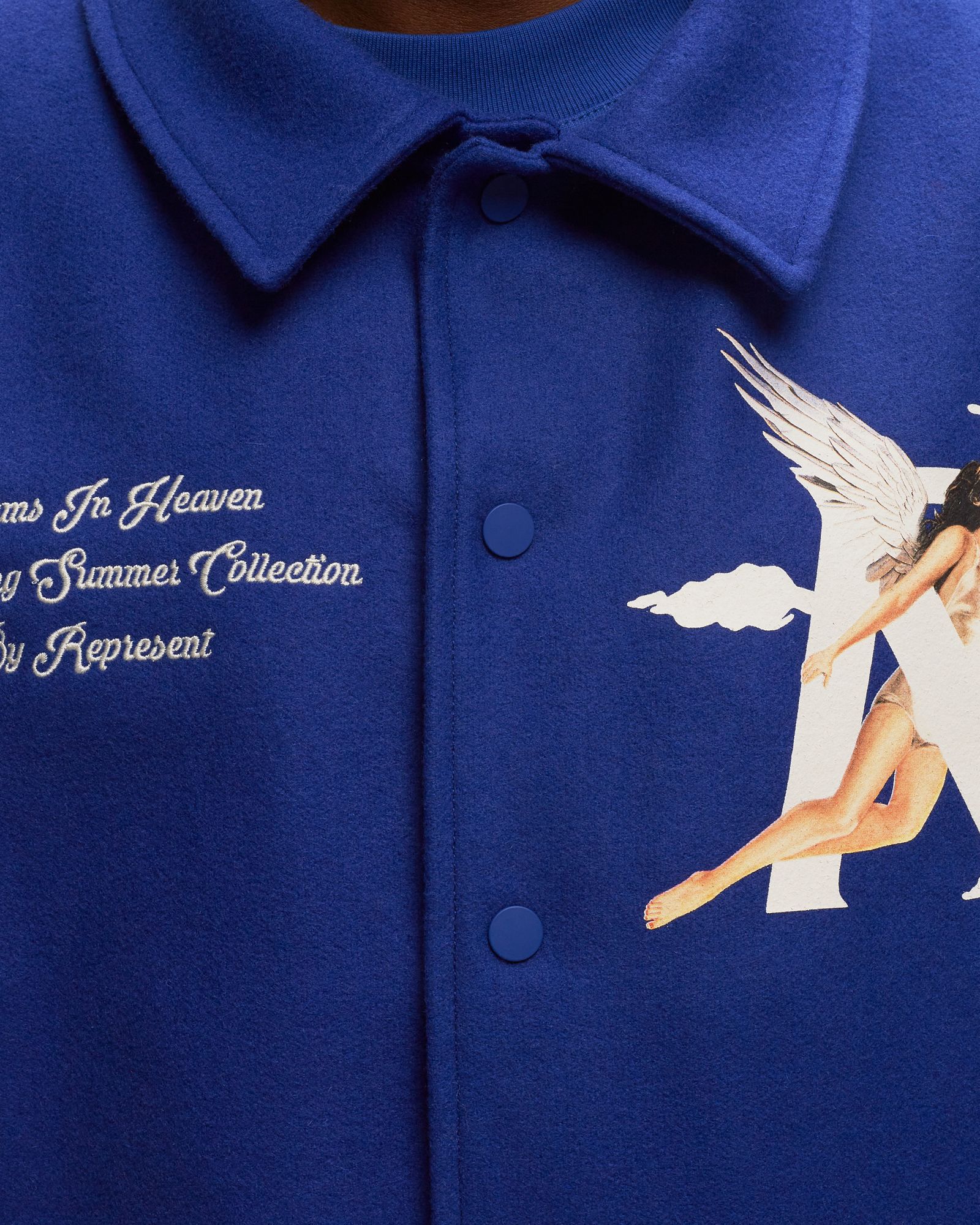 STORMS IN HEAVEN VARSITY JACKET