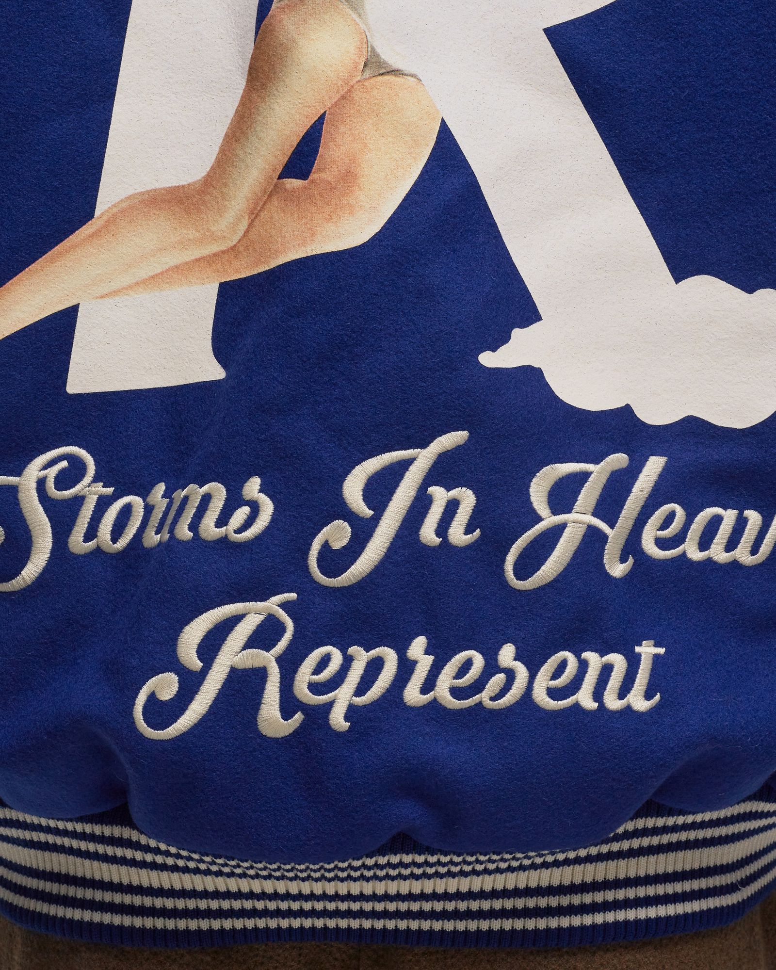 STORMS IN HEAVEN VARSITY JACKET