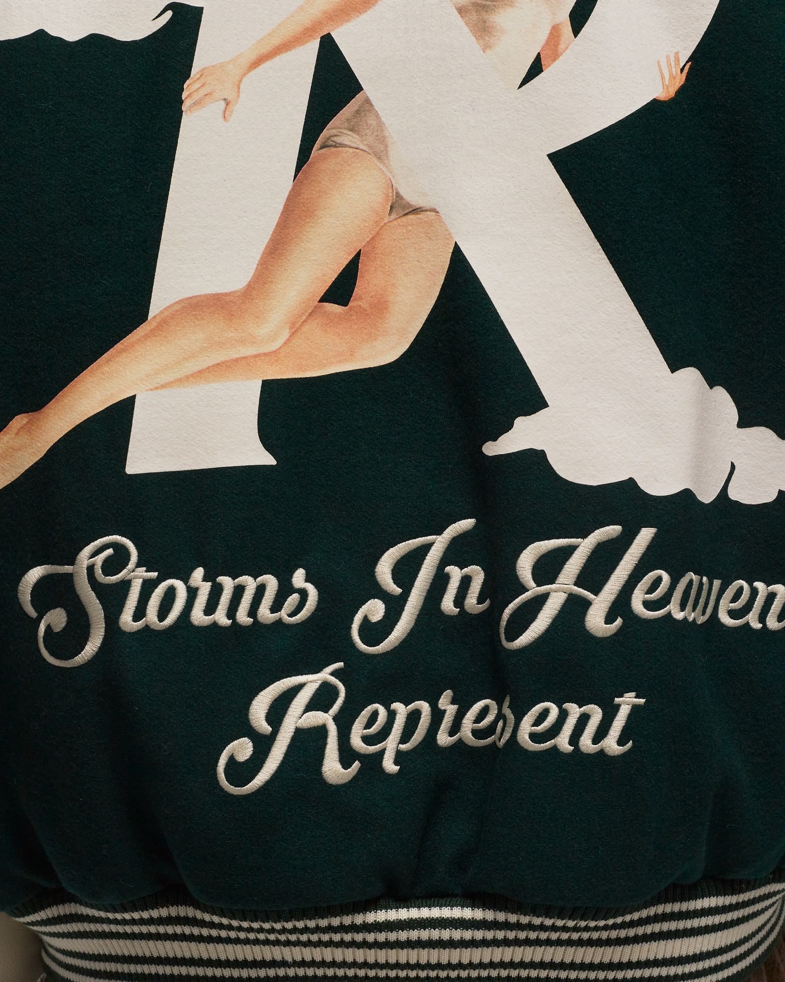 STORMS IN HEAVEN VARSITY JACKET