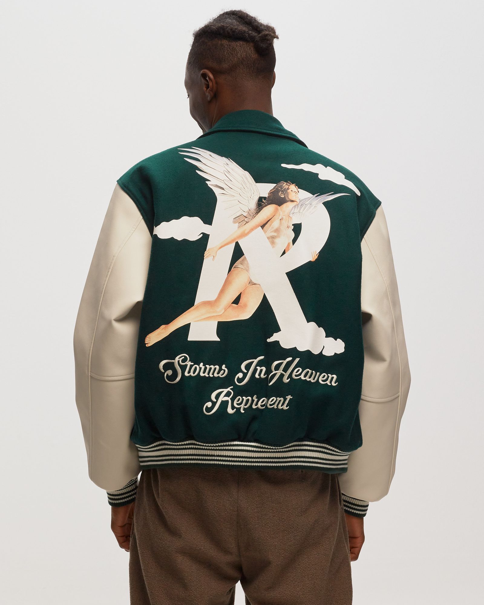 STORMS IN HEAVEN VARSITY JACKET