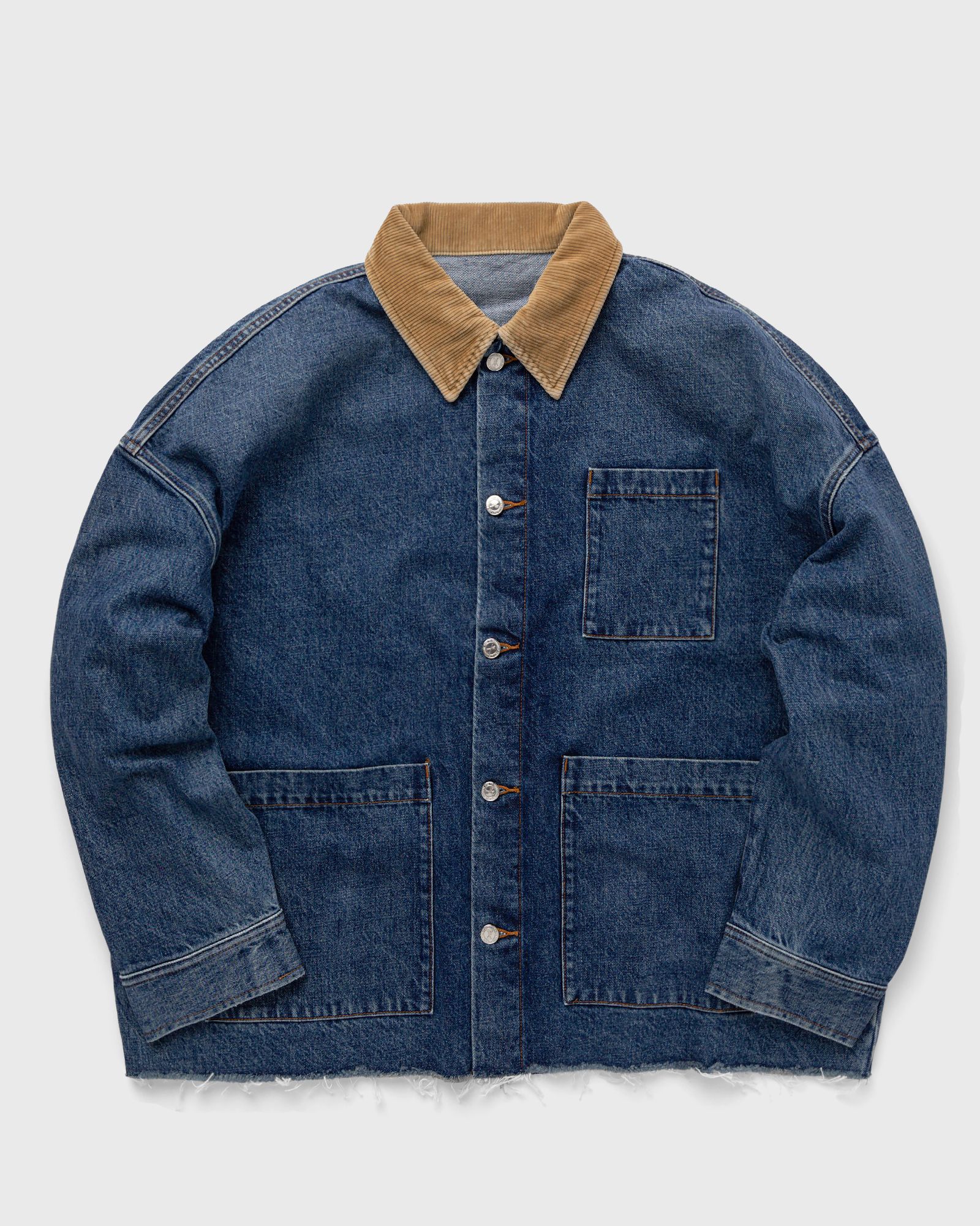 A.P.C. - x jw anderson veste marin men denim jackets|overshirts blue in größe:xl