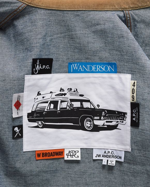 A.P.C. x JW Anderson VESTE MARIN Blue | BSTN Store