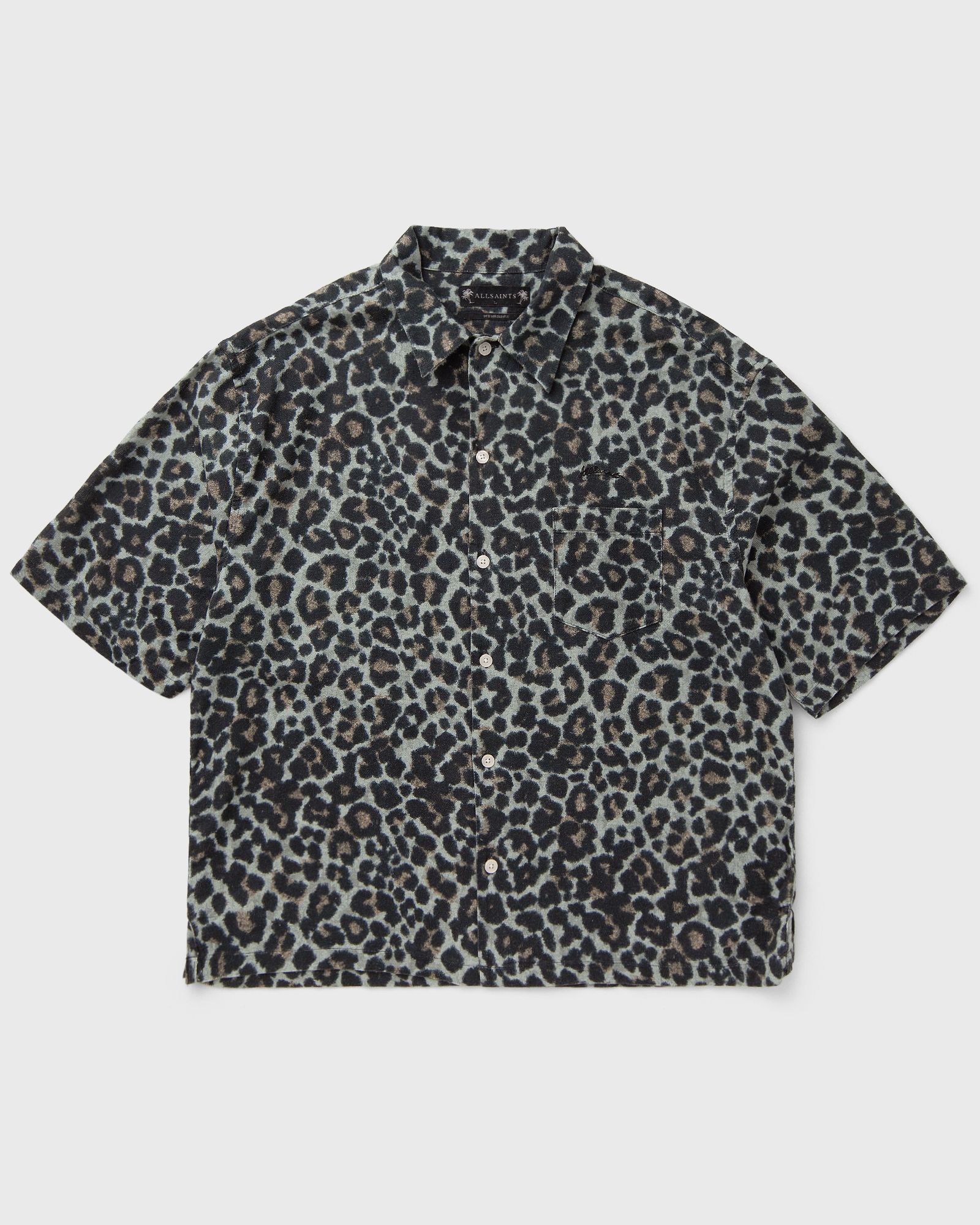AllSaints AllSaints SILESIA LEO SS SHIRT in grey