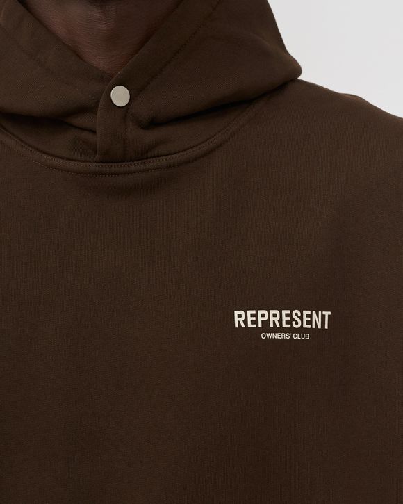 Represent top Owners Club Hoodie Brown