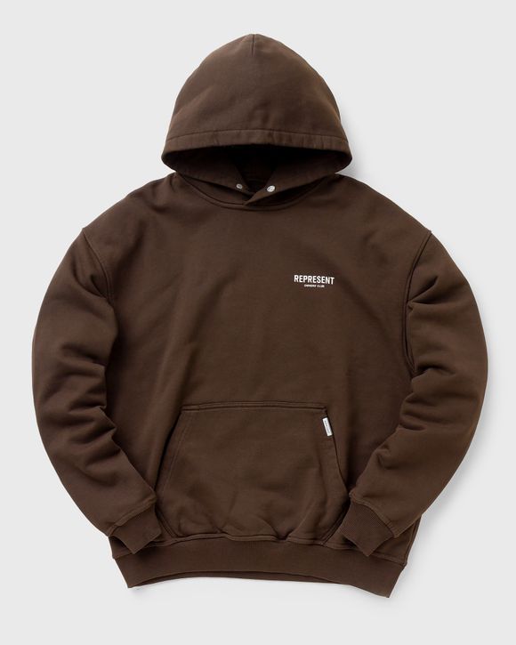 Represent REPRESENT OWNERS CLUB HOODIE Brown | BSTN Store