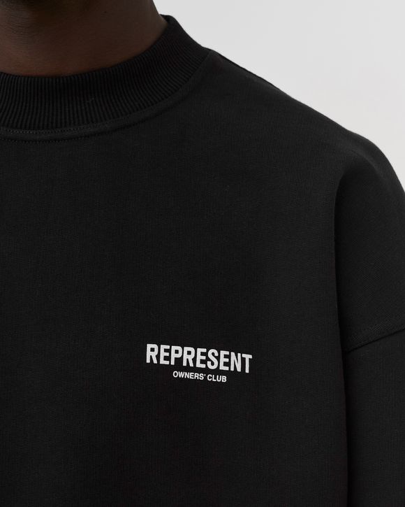 Represent REPRESENT OWNERS CLUB SWEATER Black | BSTN Store