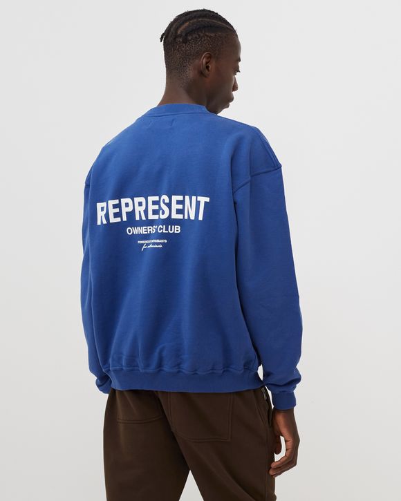 Represent REPRESENT OWNERS CLUB SWEATER Blue | BSTN Store