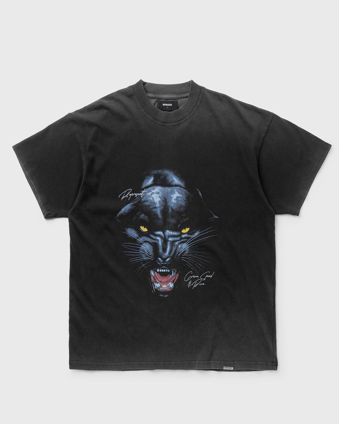 JIMBEAR PRINT T BLACK ステッカー付き Jaguar Logo - Black T-Shirt | eBay