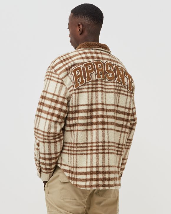Represent SHERPA SHIRT Brown Beige BSTN Store