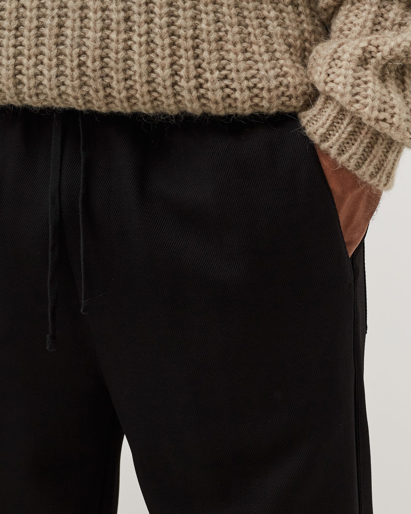 SPLIT PANT ELASTIC WAISTBAND