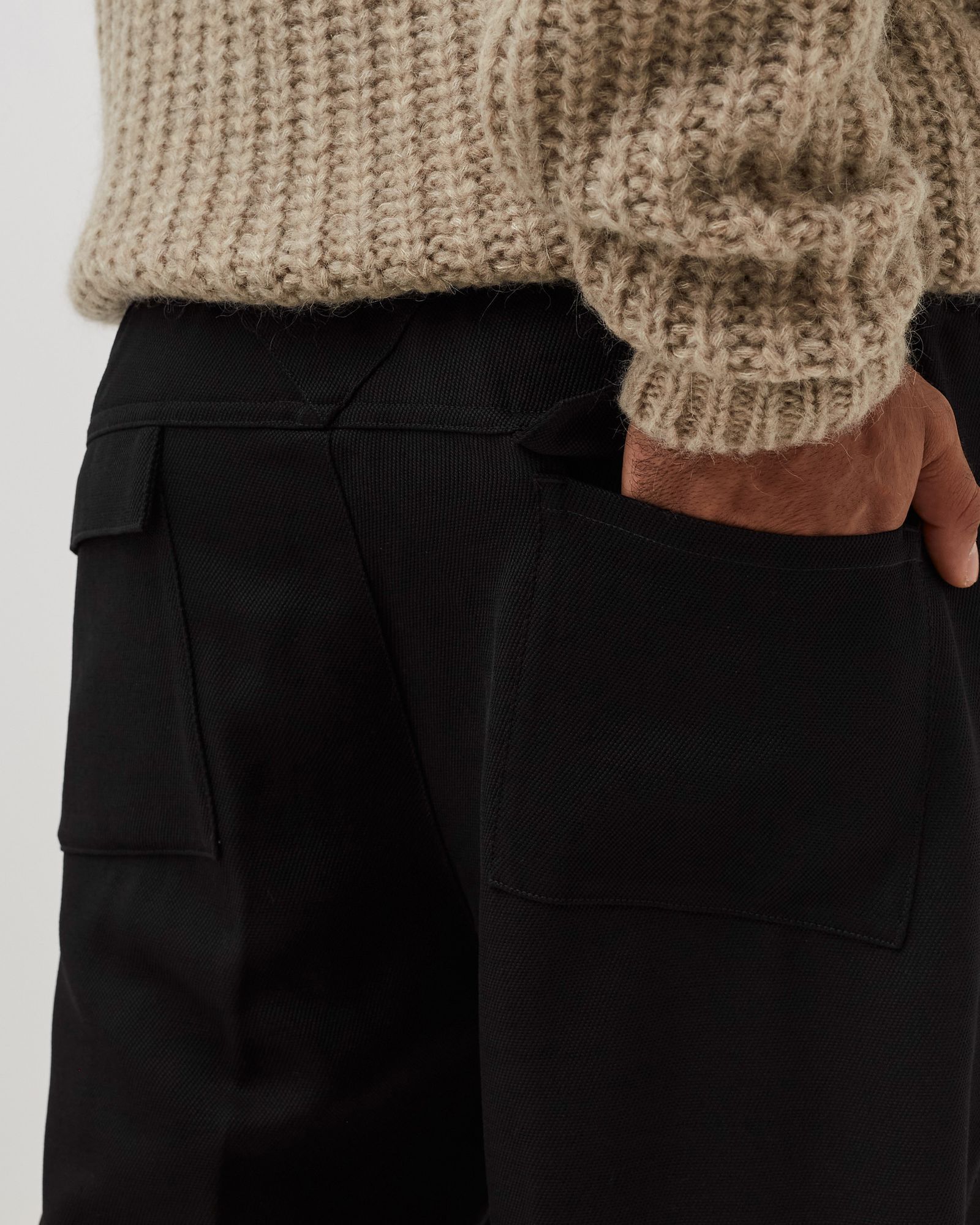 SPLIT PANT ELASTIC WAISTBAND