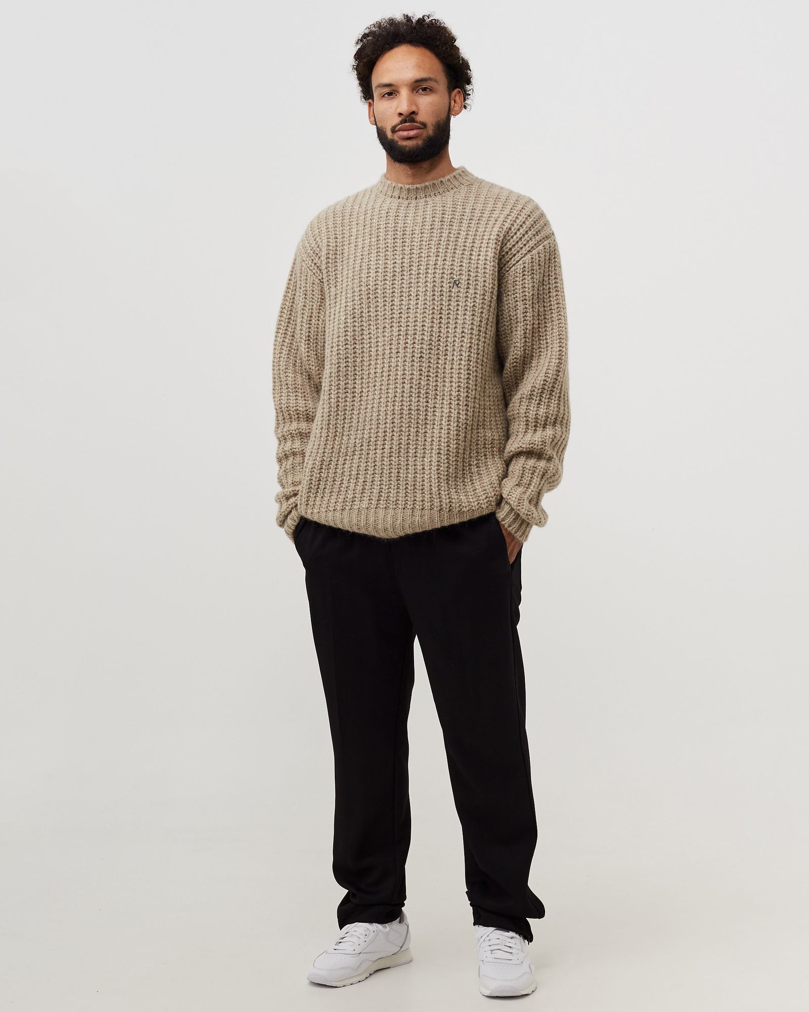 SPLIT PANT ELASTIC WAISTBAND