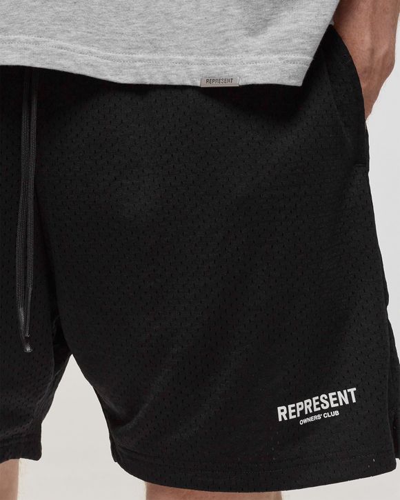 Represent REPRESENT OWNERS CLUB MESH SHORT Black - BLACK