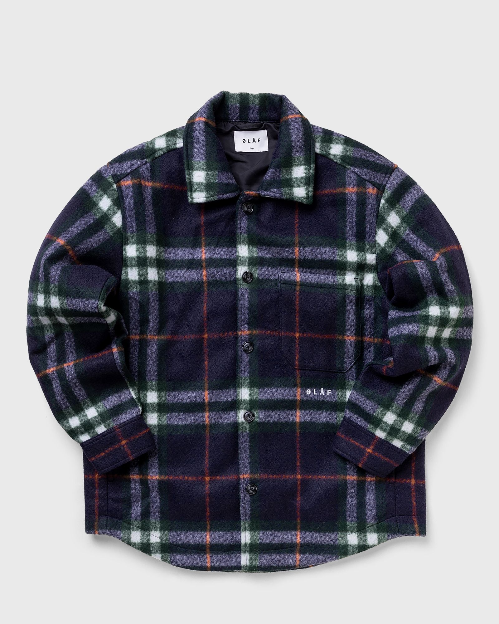 OLAF WOOLY PLAID JACKET
