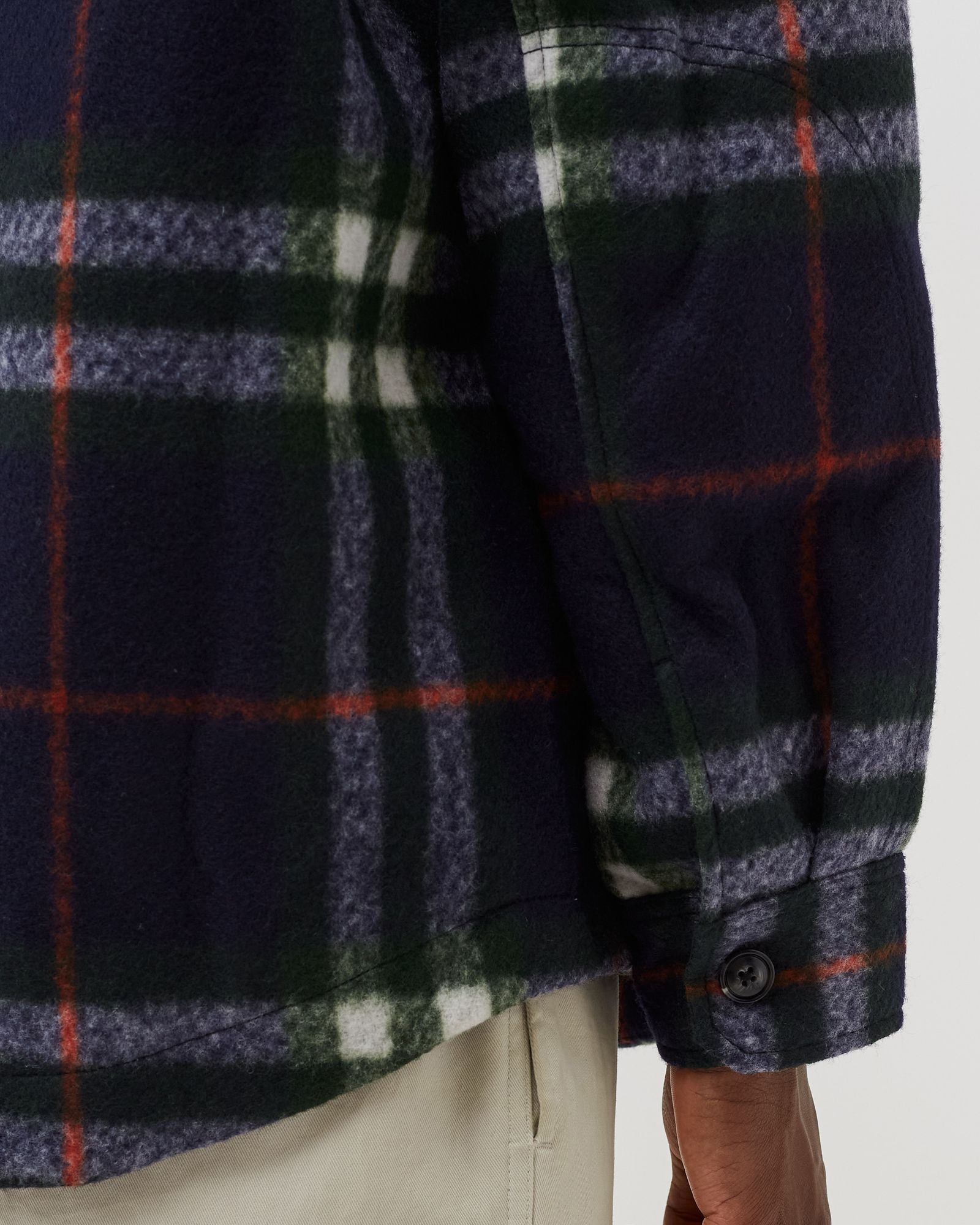 OLAF WOOLY PLAID JACKET