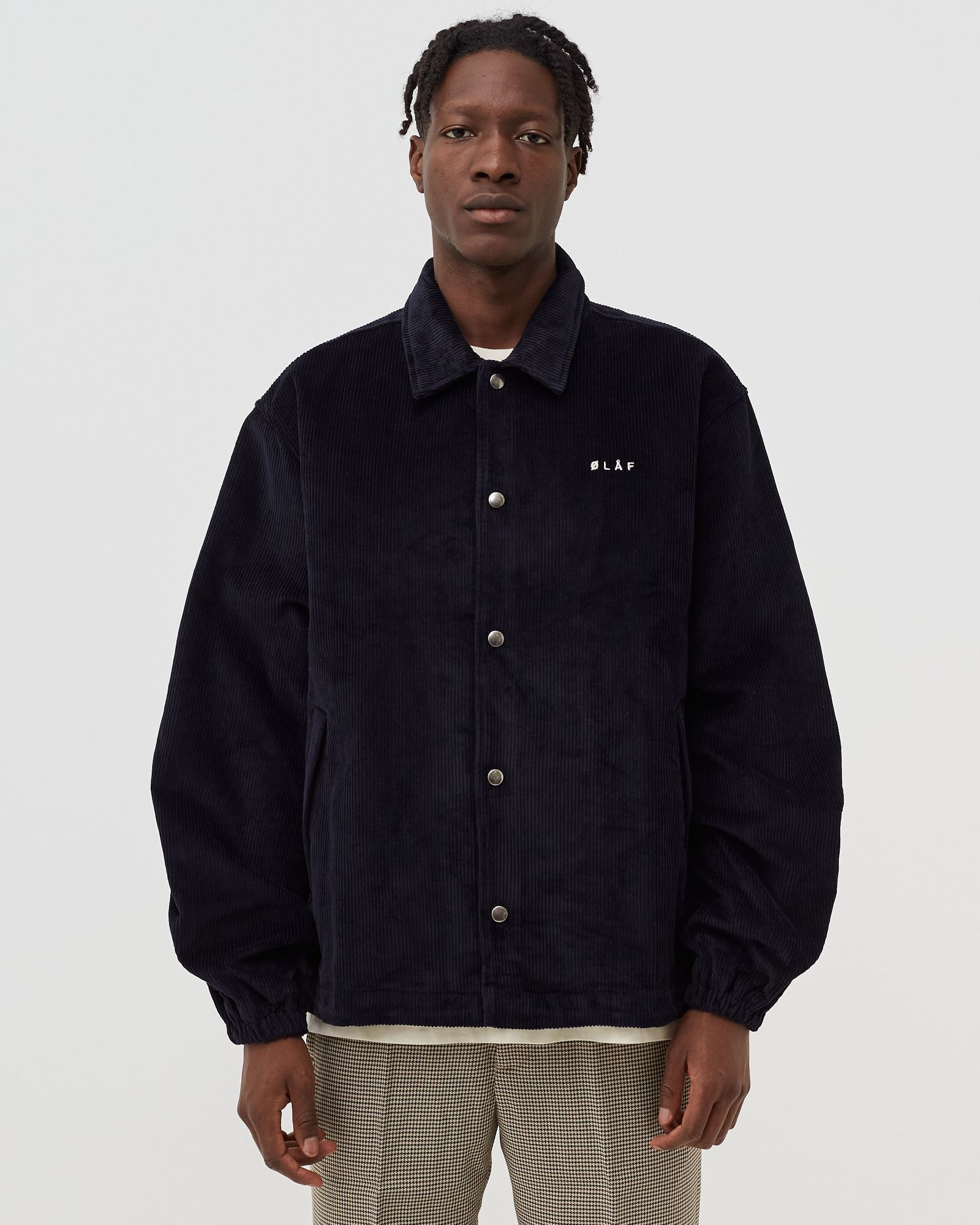 OLAF CORDUROY COACH JACKET