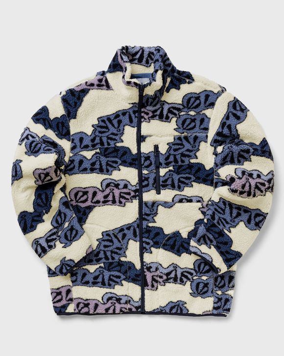 OLAF AOP ZIP FLEECE