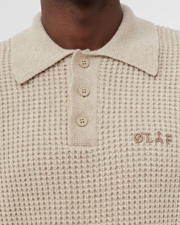 OLAF WAFFLE KNIT POLO