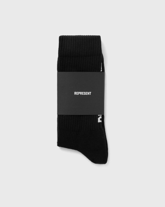 Represent REPRESENT SOCKS Black BSTN Store