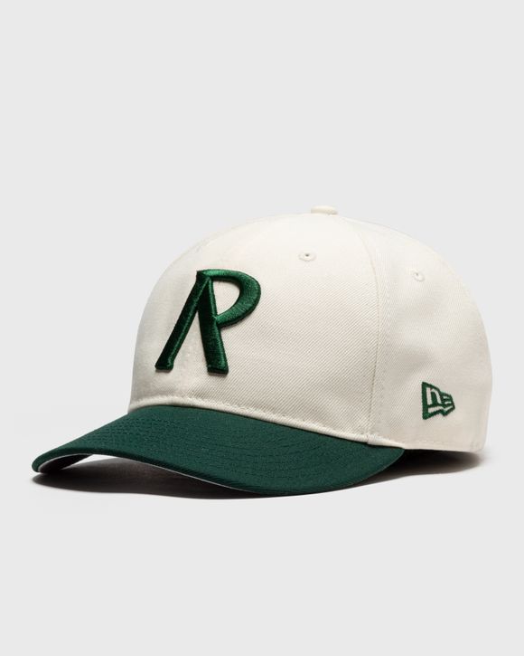 Represent INITIAL NEW ERA RETRO CROWN 9FIFTY CAP White - CREAM/RACING GREEN