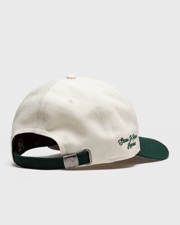 Represent INITIAL NEW ERA RETRO CROWN 9FIFTY CAP White - CREAM/RACING GREEN