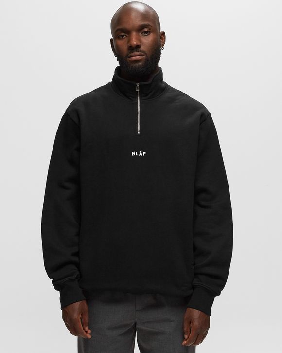 BLOCK ZIP MOCK