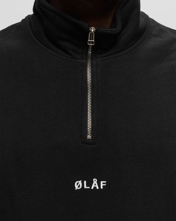 BLOCK ZIP MOCK