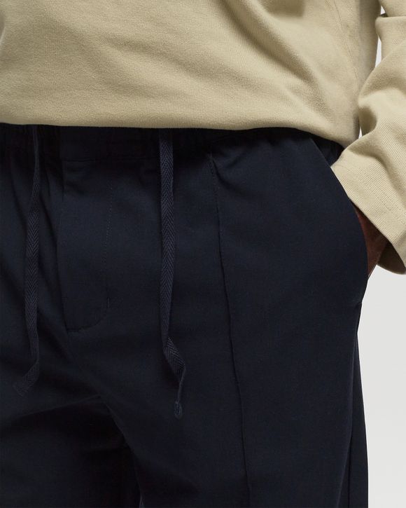 WOOLY STRAIGHT ELASTICATED TROUSERS