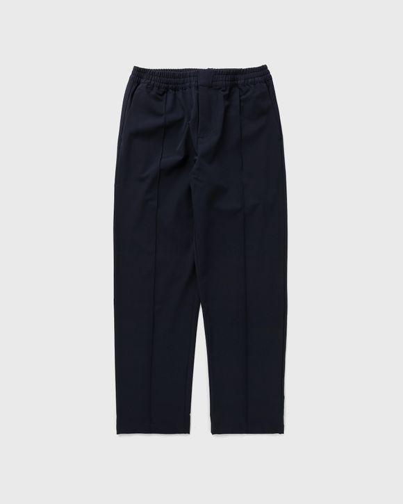 WOOLY STRAIGHT ELASTICATED TROUSERS