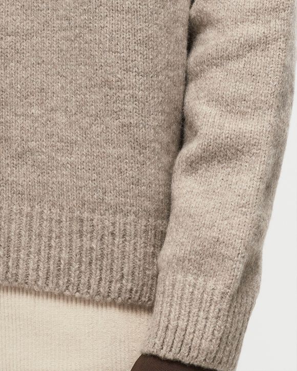 STENCIL KNITTED CREWNECK