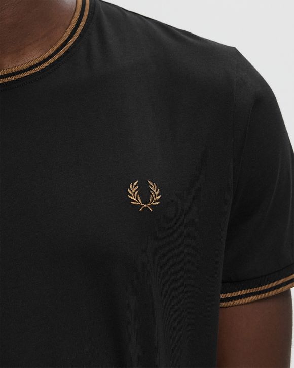 Fred Perry TWIN TIPPED T-SHIRT Black | BSTN Store