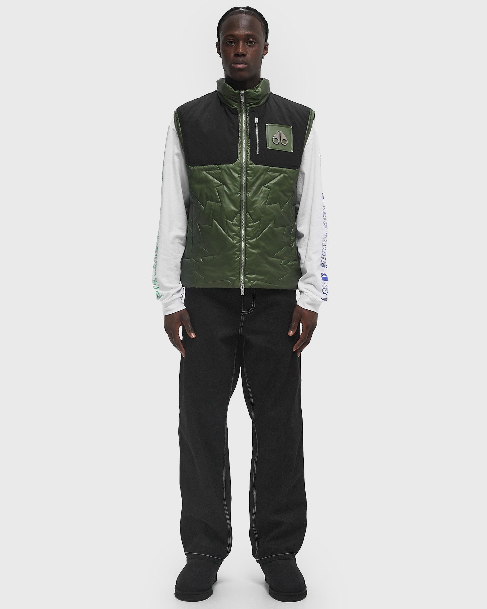 ICON LEAF QUILT VEST