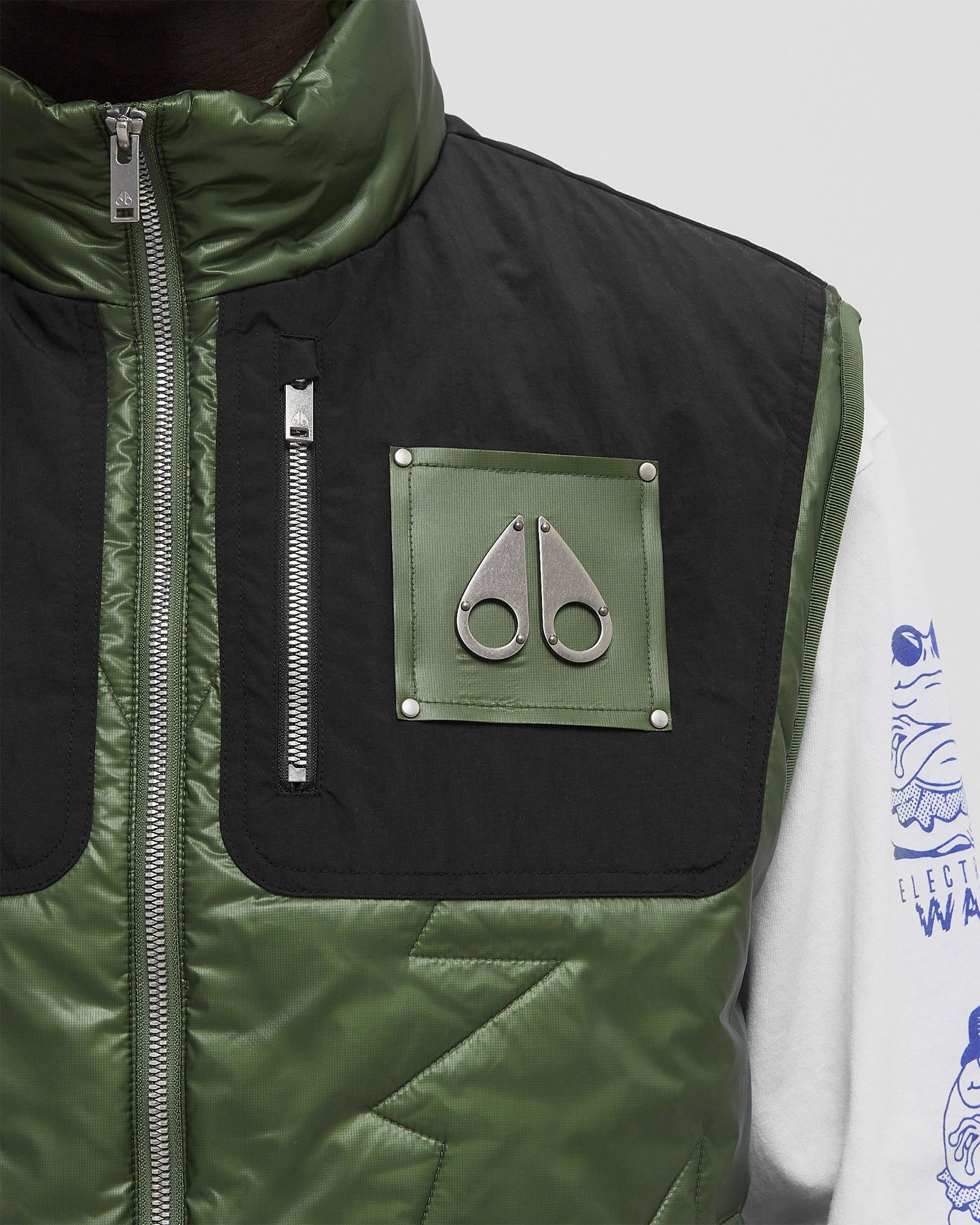 ICON LEAF QUILT VEST