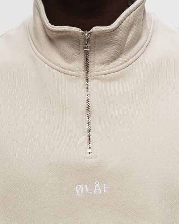BLOCK ZIP MOCK
