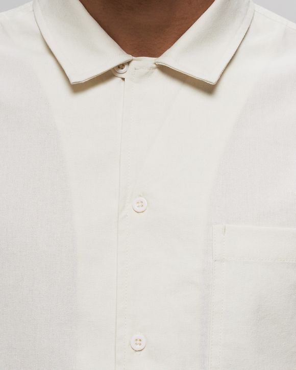 COTTON LINEN SS SHIRT