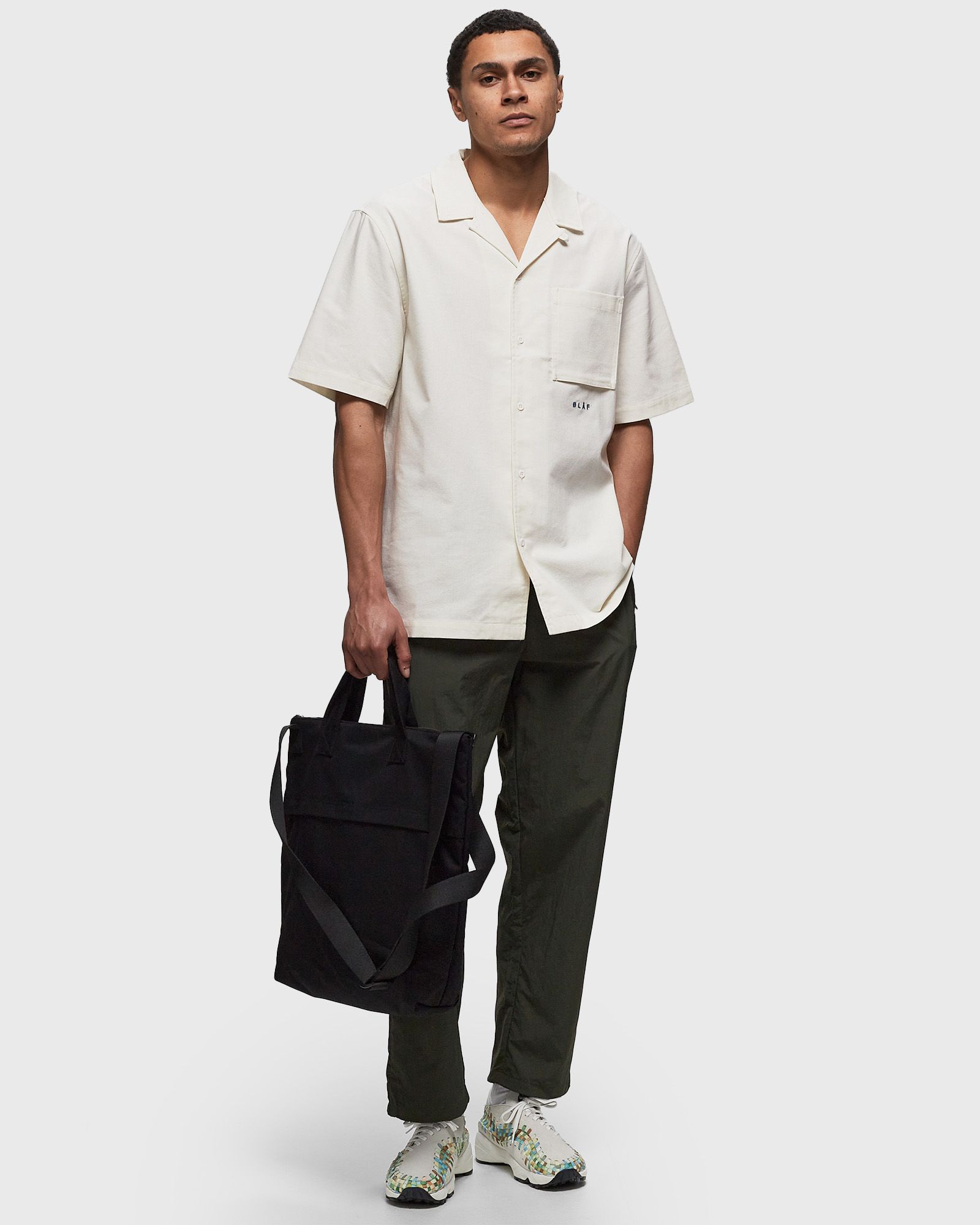 COTTON LINEN SS SHIRT
