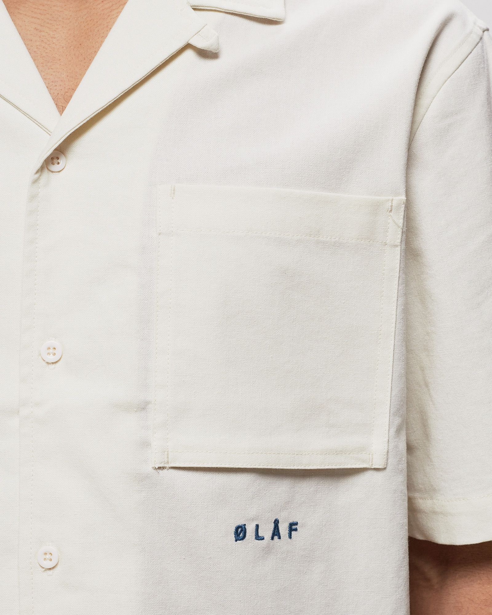 COTTON LINEN SS SHIRT