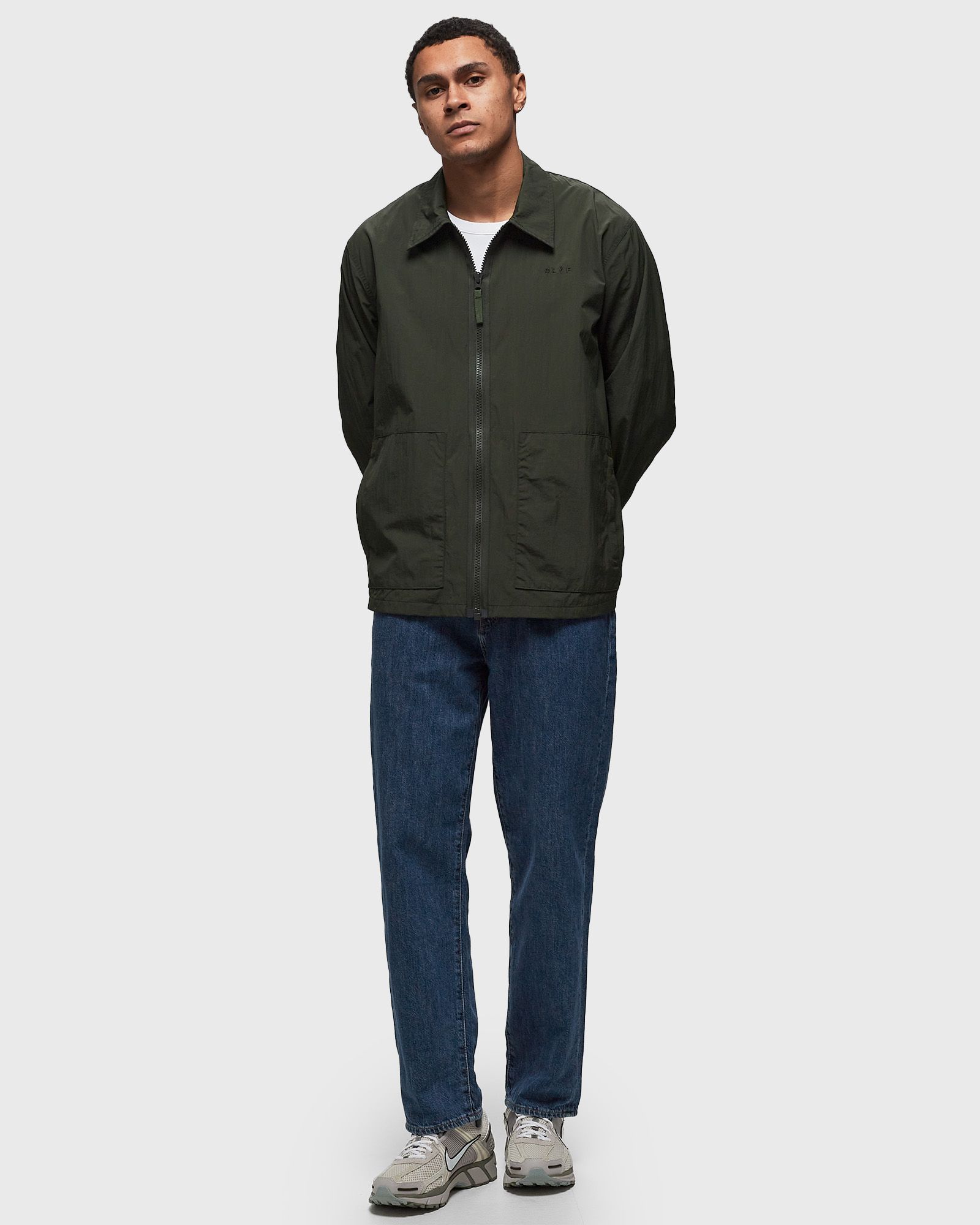 CRINKLE NYLON JACKET