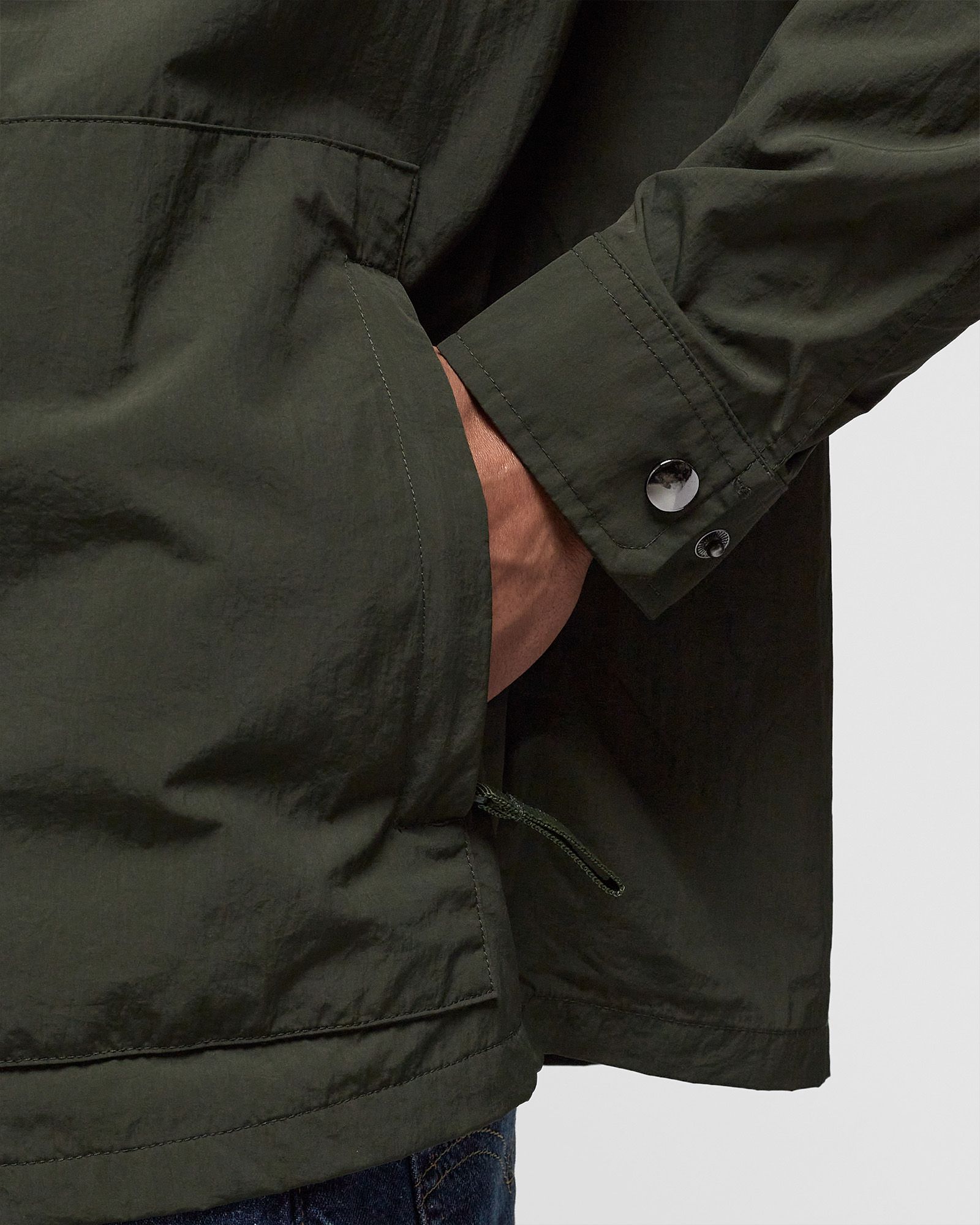 CRINKLE NYLON JACKET