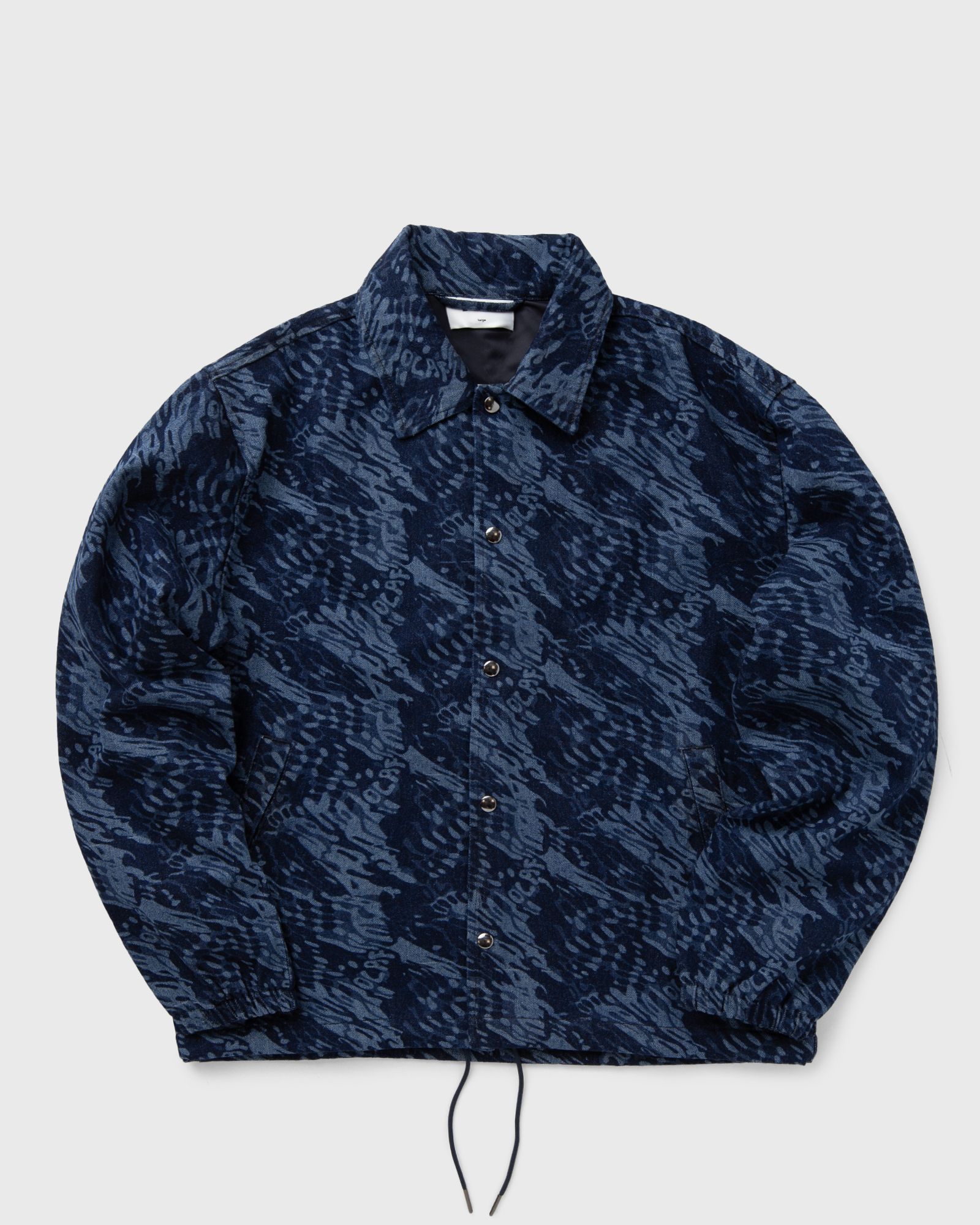 WATER AOP DENIM COACH JACKET