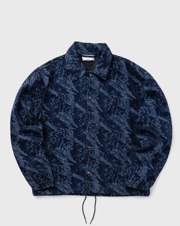 WATER AOP DENIM COACH JACKET