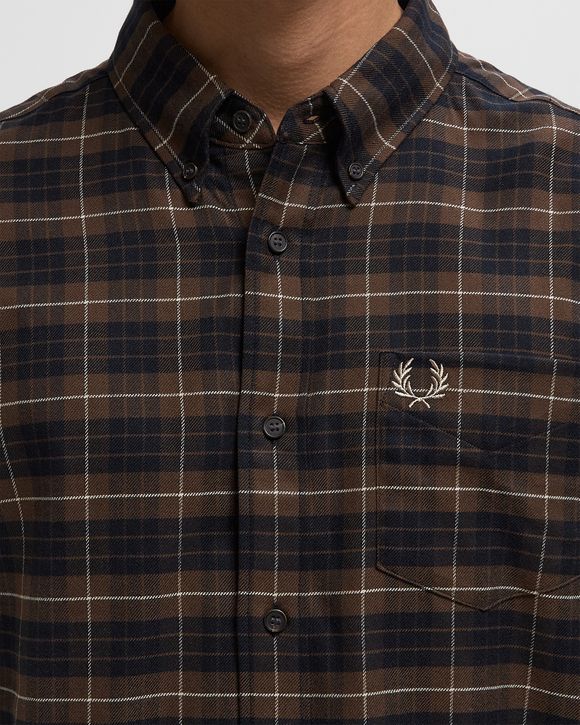 BRUSHED TWILL TARTAN SHIRT