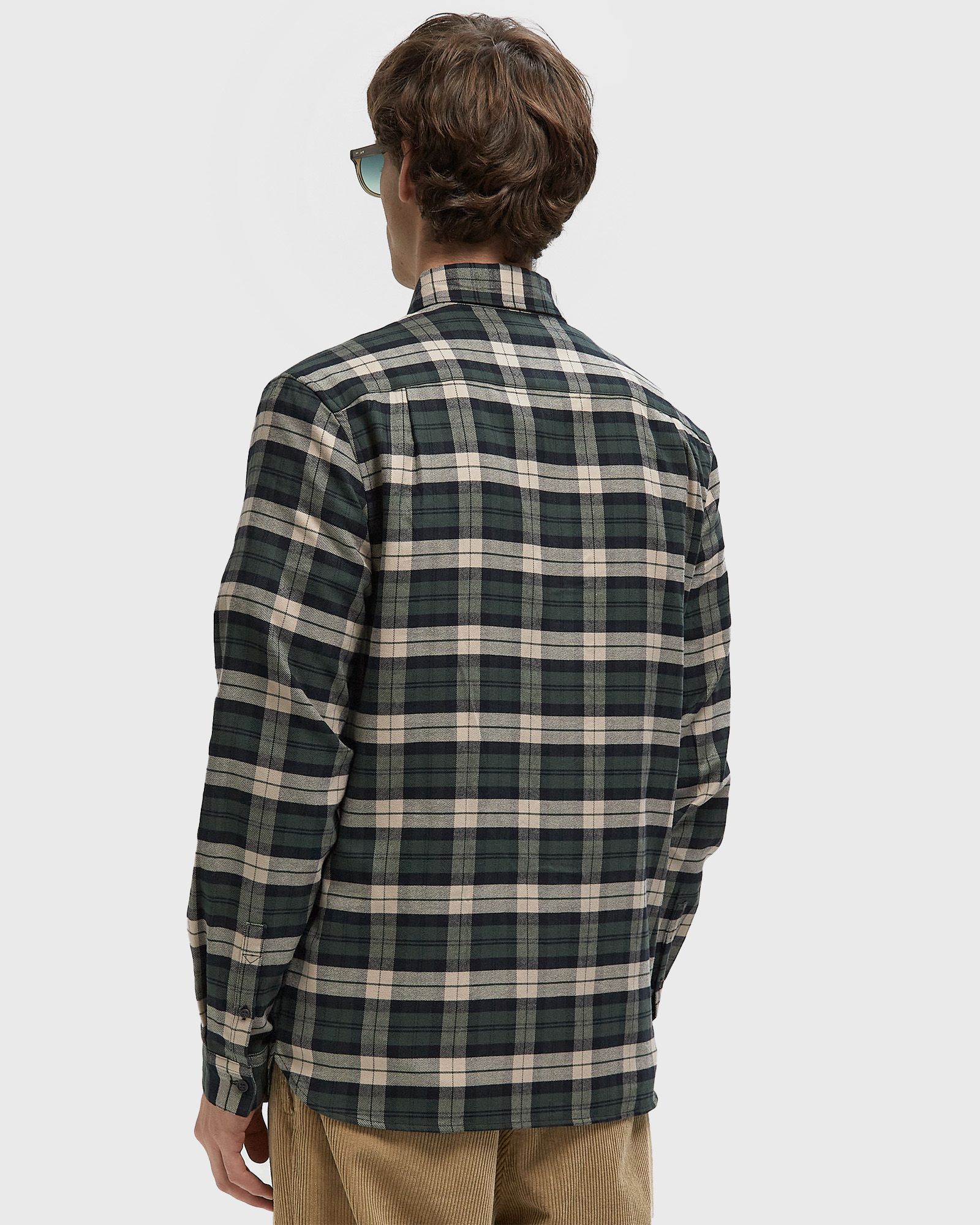 BRUSHED TWILL TARTAN SHIRT