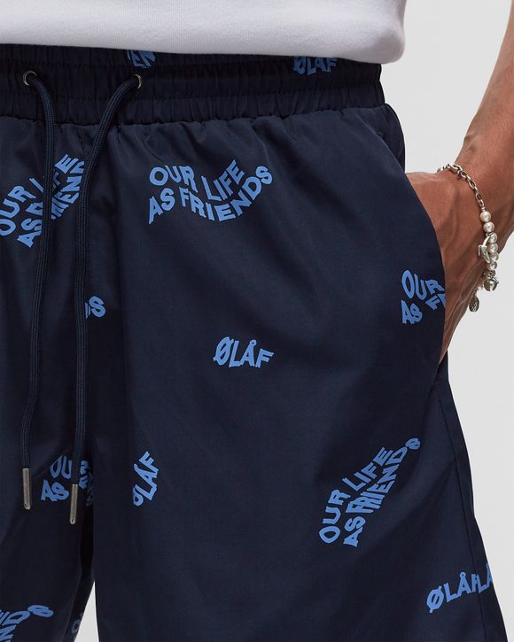 SWIM SHORTS WAVY AOP